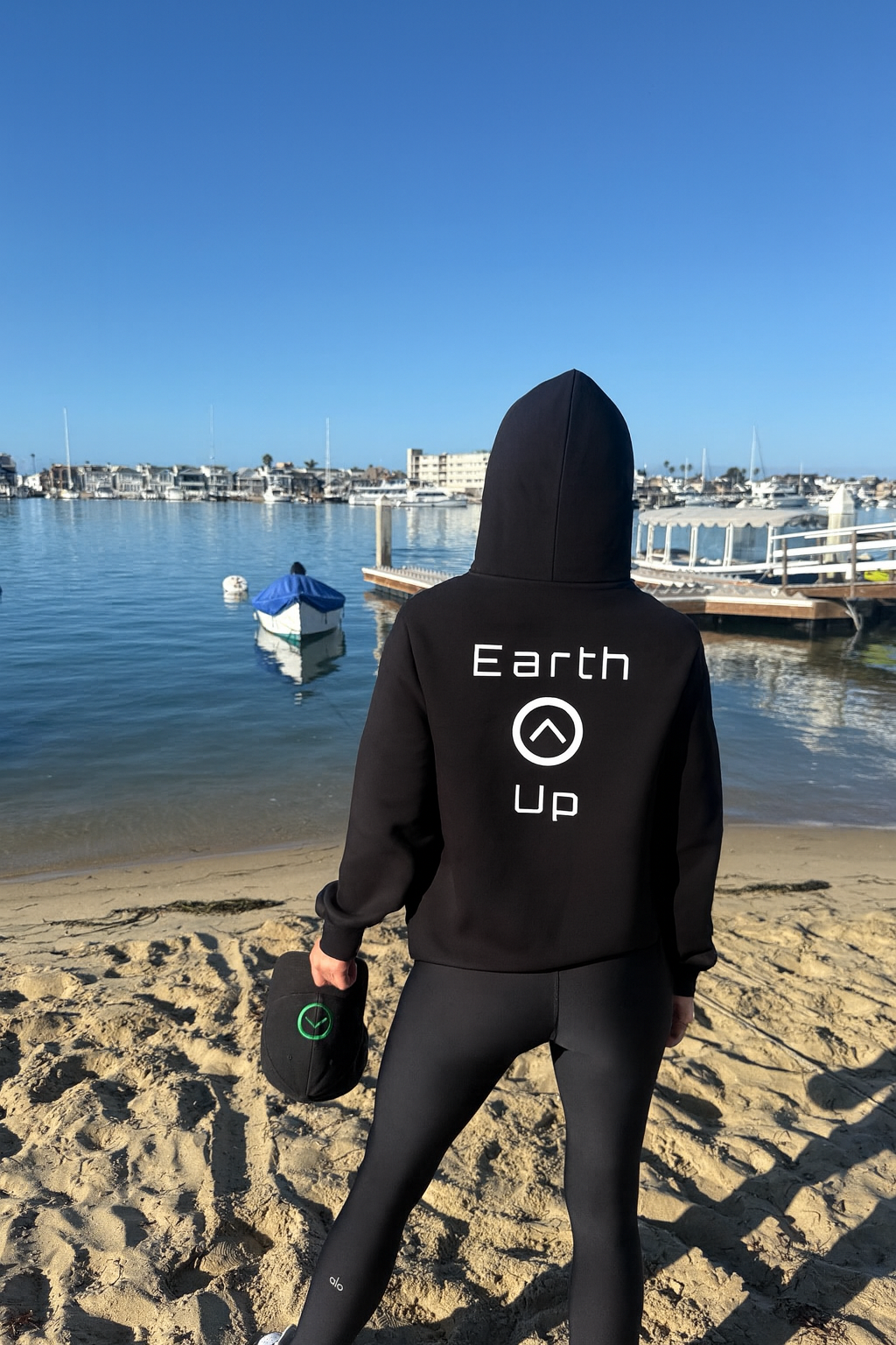 how to stare at the bay in a hoodie